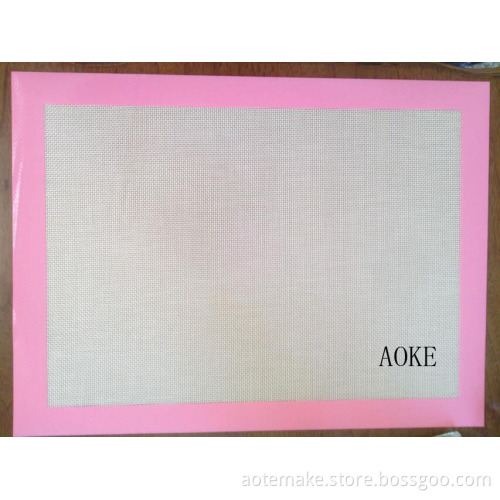 Silicone baking and pastry mat
